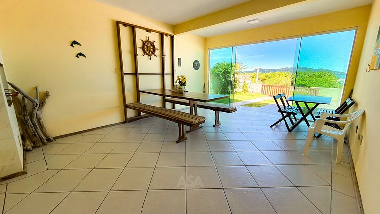 ASA | Beachfront House Zimbros | Bombinhas | 4BR