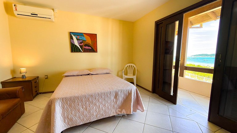 ASA | Casa Pé na Areia Zimbros | Bombinhas | 4QT