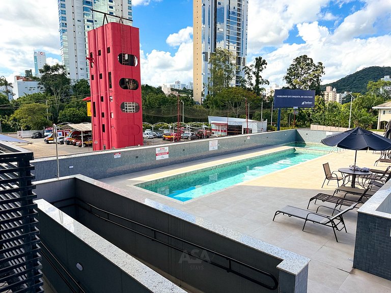 Loft com Piscina e Academia em Blumenau | ASA Stays