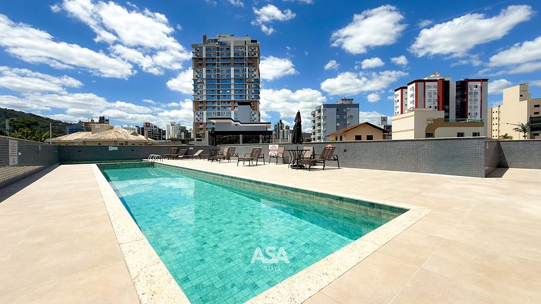 Loft com Piscina e Academia em Blumenau | ASA Stays