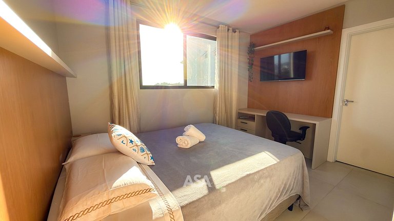 Apartamento no Centro de Navegantes, 2 Quartos | ASA