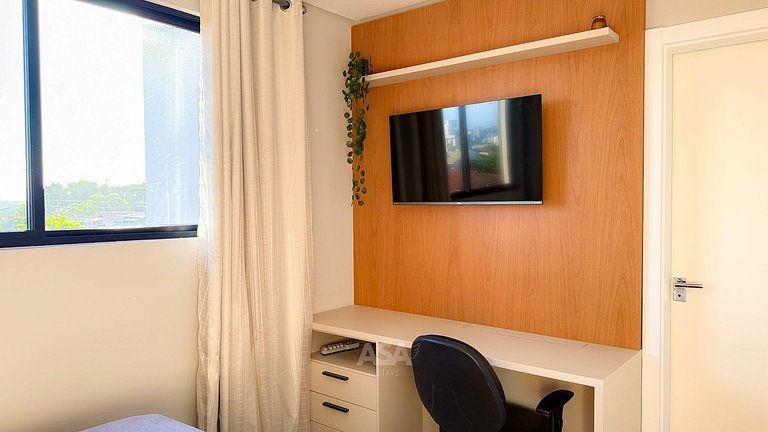 Apartamento no Centro de Navegantes, 2 Quartos | ASA