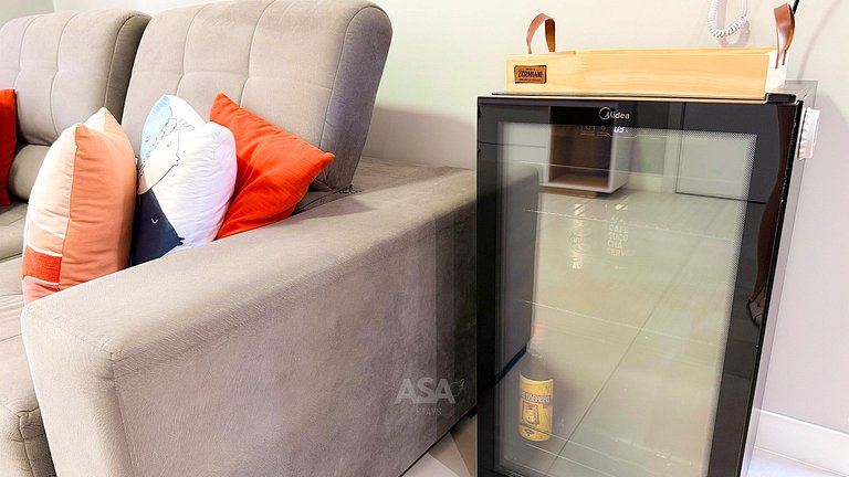 Apartamento no Centro de Navegantes, 2 Quartos | ASA