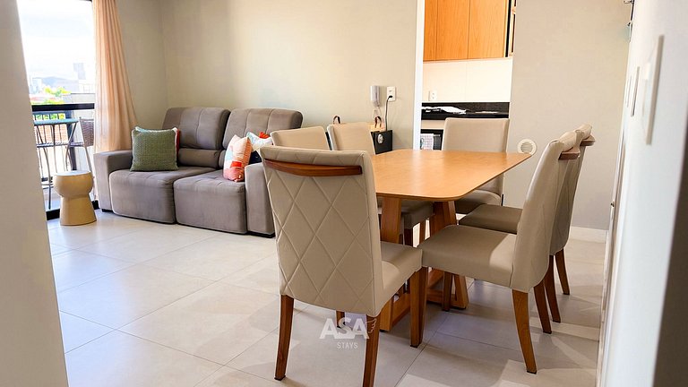 Apartamento no Centro de Navegantes, 2 Quartos | ASA