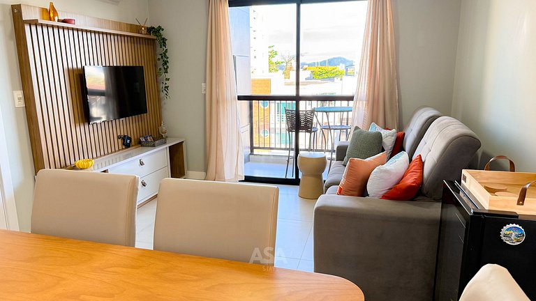 Apartamento no Centro de Navegantes, 2 Quartos | ASA