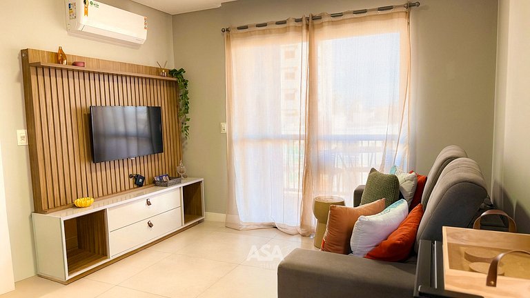 Apartamento no Centro de Navegantes, 2 Quartos | ASA