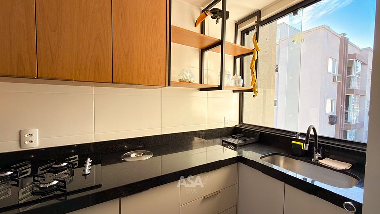 Apartamento no Centro de Navegantes, 2 Quartos | ASA