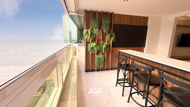 ASA | Cobertura Duplex | Meia Praia | Hidro | 4QT