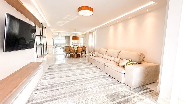 Cobertura Duplex na Meia Praia, Itapema, 4 Quartos | ASA