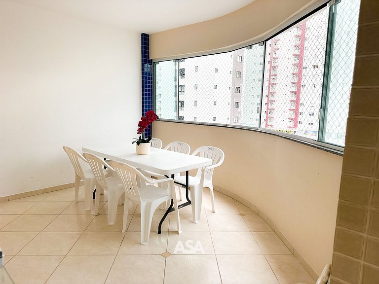 Apto Amplo na Praia Central de Balneário Camboriú | ASA