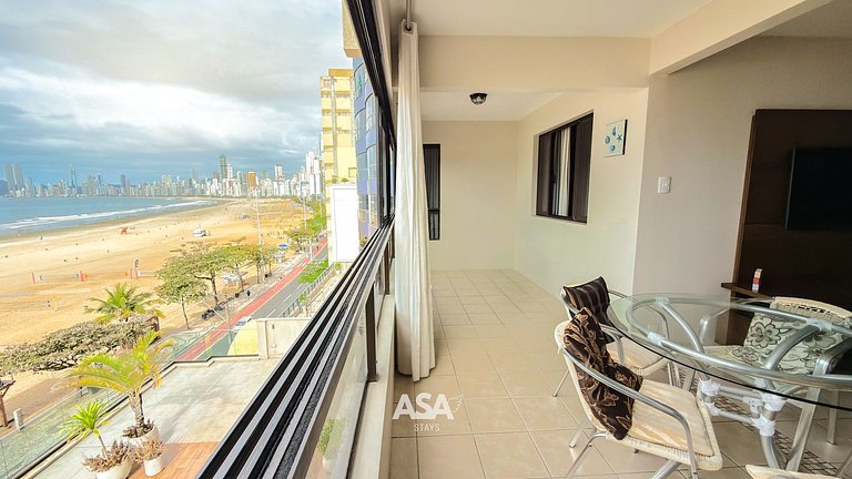 Apto Beira-Mar em Balneário Camboriú, 3 Quartos | ASA
