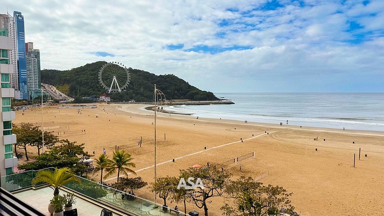 Apto Beira-Mar em Balneário Camboriú, 3 Quartos | ASA