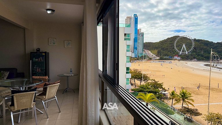 Apto Beira-Mar em Balneário Camboriú, 3 Quartos | ASA