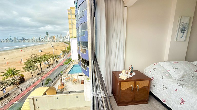 Apto Beira-Mar em Balneário Camboriú, 3 Quartos | ASA