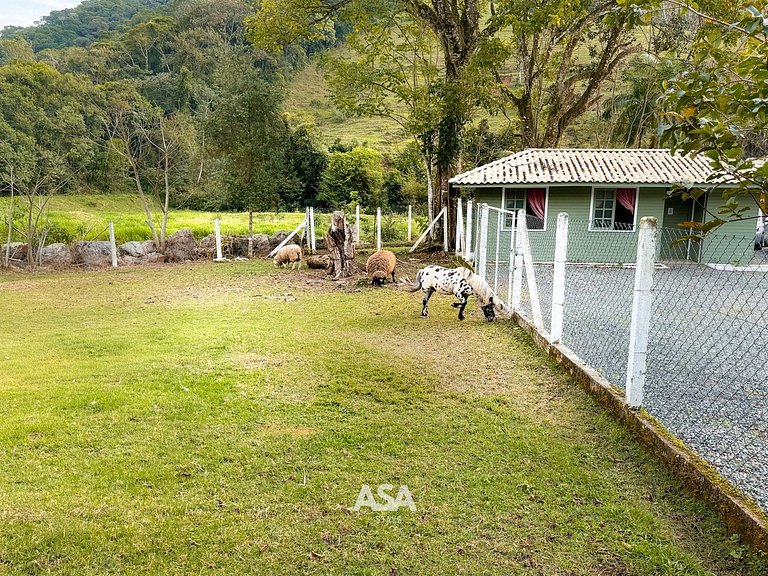 Refúgio Esmeralda | Finca con Piscina y Arroyo en Itajaí