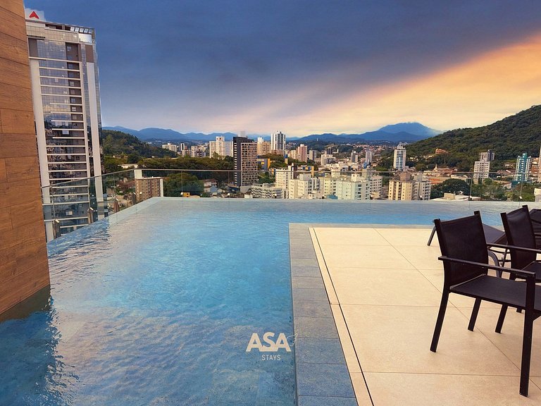 Cosmopolitan 1707 | Loft con Piscina en Blumenau