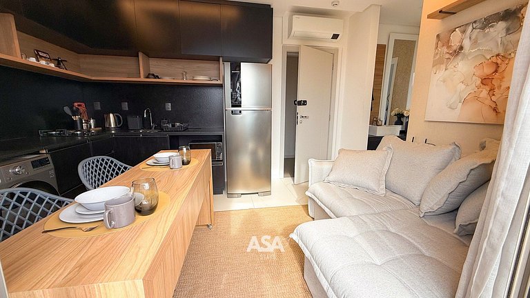 Cosmopolitan 1707 | Loft com Piscina no Centro de Blumenau