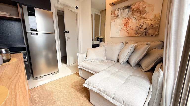 Cosmopolitan 1707 | Loft com Piscina no Centro de Blumenau