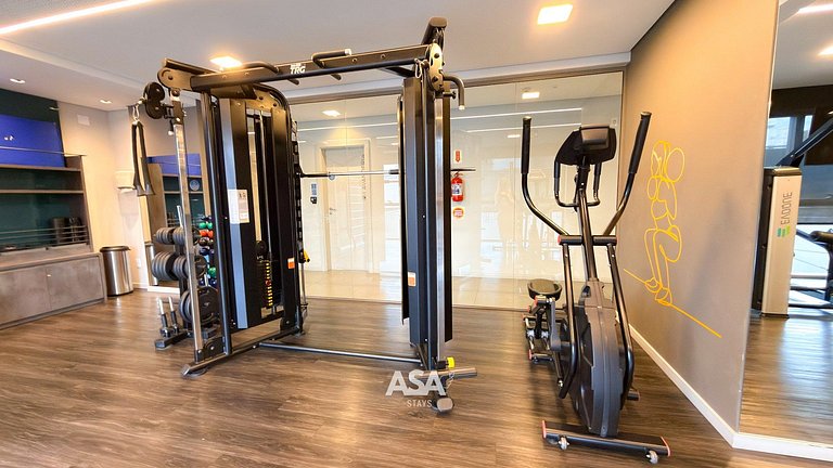 Cosmopolitan 1707 | Loft com Piscina no Centro de Blumenau